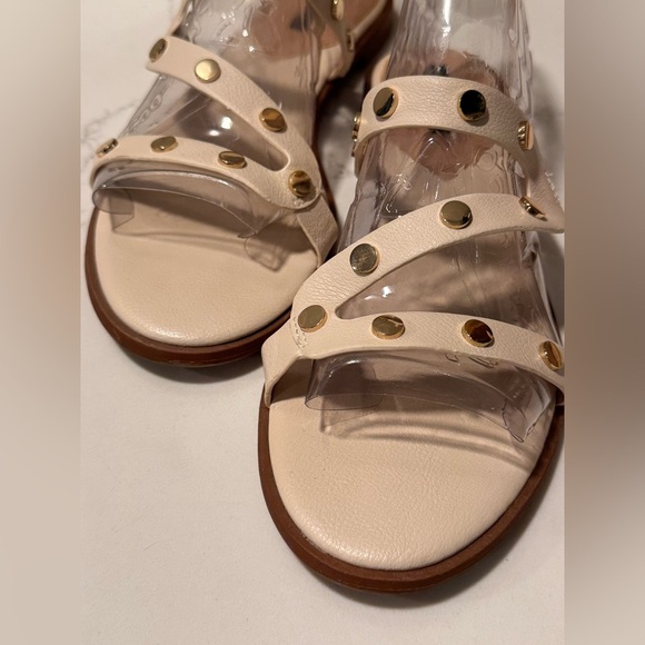 Kensie Melania Off White Studded Slide Sandals - Picture 4 of 8